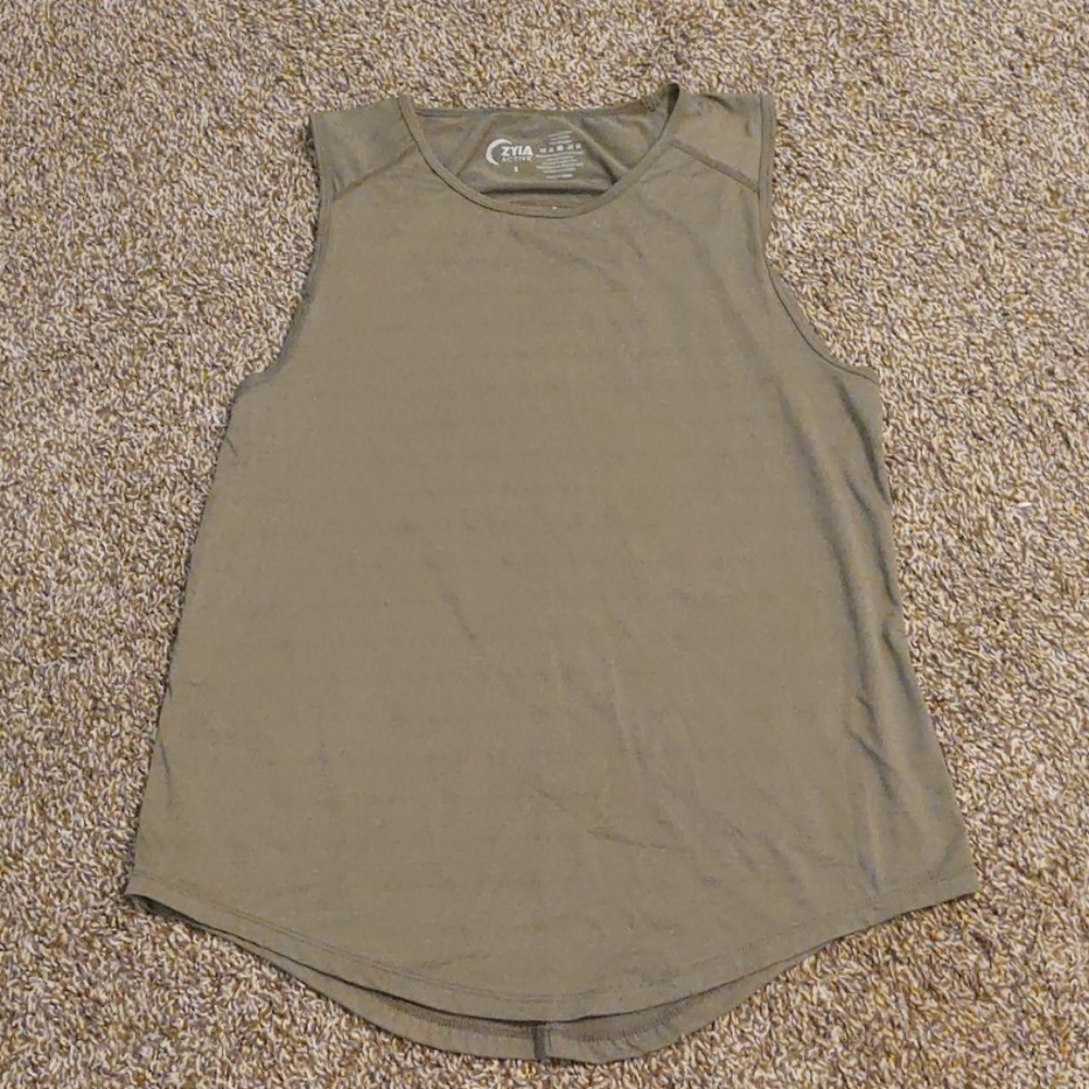 Olive tank top